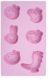Dr. Oetker Siliconen Mini Bakvorm Peppa Pig & Vrienden