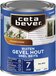 Cetabever Snelbeits Gevel Hout Dekkend RAL 9010 - 750 ML