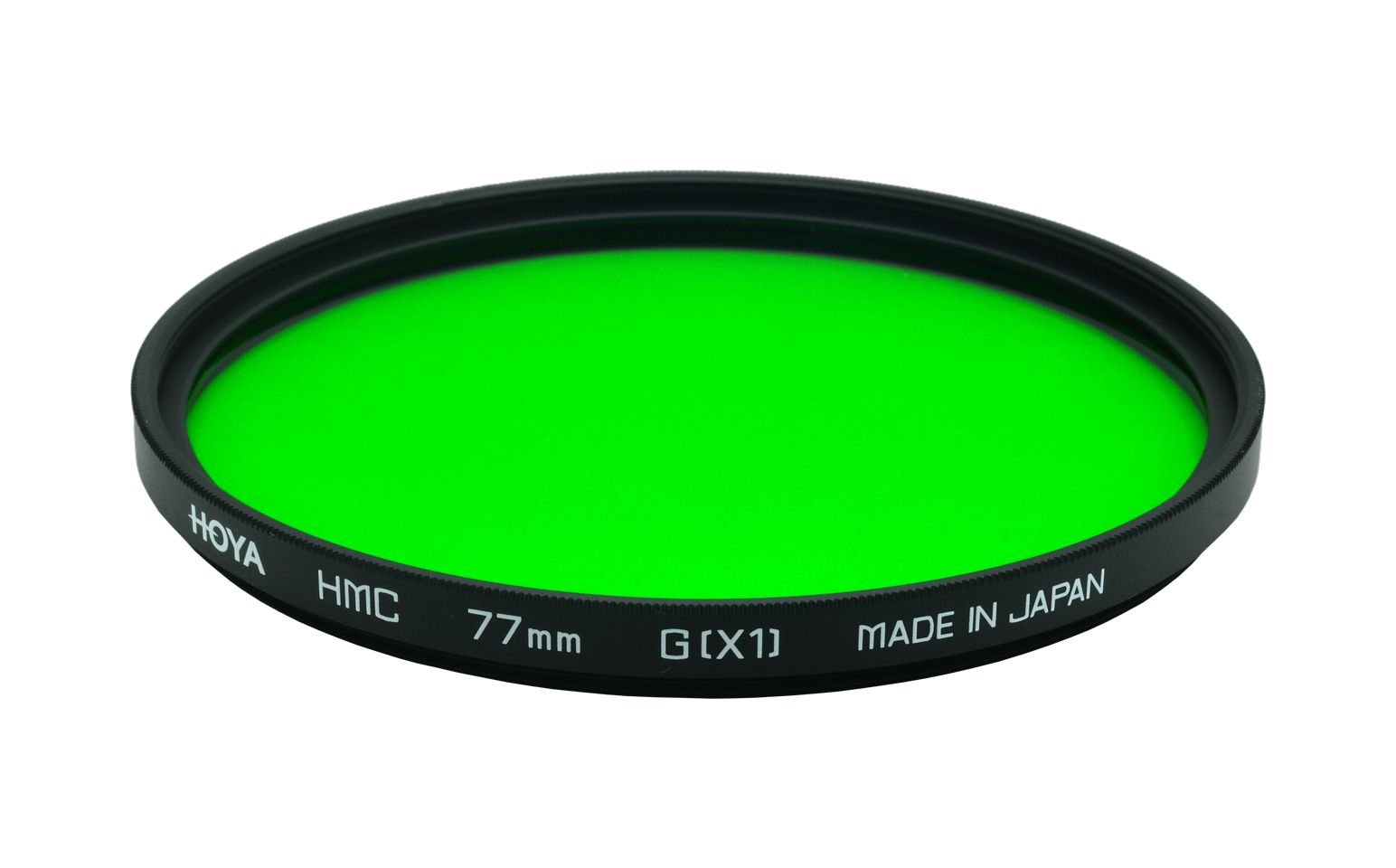 Hoya X1 77mm Green Camera Filter - Black, Green - Aluminium