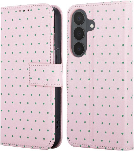 imoshion Design Bookcase - Samsung Galaxy S26 - Happy Dots