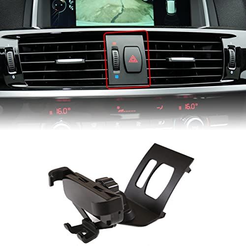YANER Aluminium Auto Center Console Air Vent Mobiele Telefoon Houder voor BMW X3 X4 F25 F26 2011-2016 Auto Accessoires