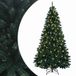 vidaXL Kunstmatige Scharnierende Kerstboom 210 cm 300 LED's Warmwit