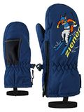 Ziener Le skihandschoenen, uniseks, kinderen, Estate Blue/White, 98 cm