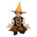VIVING COSTUMES / JUINSA Petite robe de sorcière orange et noire pour bébés - 7 - 12 mois