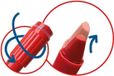 Creative Kids Zijden Krijtjes met Stempel - Set van 12 Kleurpotloden