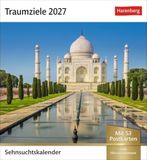Traumziele Harenberg Traumziele Sehnsuchtskalender 2027 - Wochenkalender mit 53 Postkarten