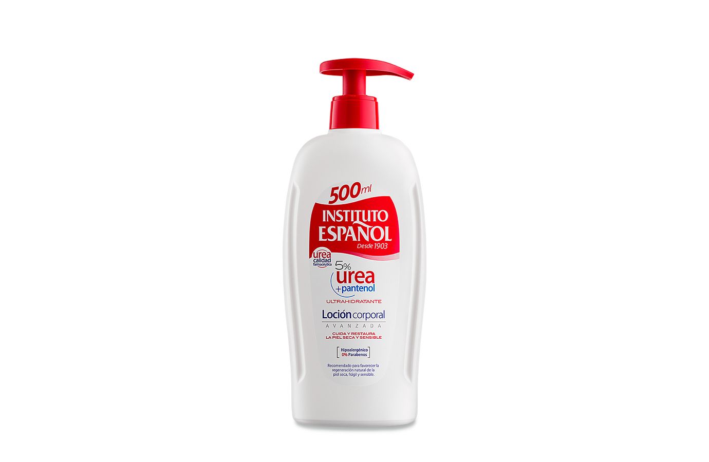 Instituto Español Urea Lotion with Panthenol 500ml - Unisex