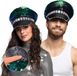 Boland Pet Sandy candy zwart/blauw Blauw - 59 - Volwassenen - Unisex - Glitter and Glamour