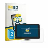BROTECT - Screenprotector voor geekmaxi SD7293A 7" - Folie Beschermfolie transparant 2 Stuks