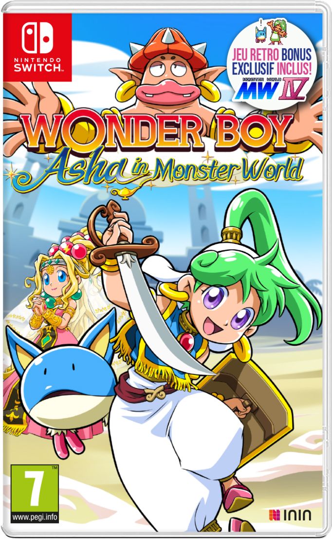 ININ Games Wonder Boy Asha in Monster World - Nintendo Switch