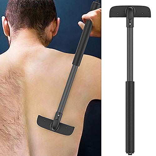 Windyeu Back Hair Shaver voor Mannen - Body Groomer Trimmer - Pijnloze Close ontharing scheertondeuse met verstelbare handgreep - 6299229810338