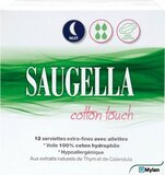 Saugella Cotton Touch Nuit 12 Extra Fijne Handdoeken met Vinnen