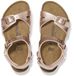 Birkenstock Rio AS Kinder Birko-Flor - Schmale Passform - Electric Metallic Copper - Größe 32