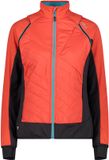 CMP Jas met afneembare mouwen voor dames, Oranje, XXS