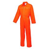 Portwest C811 Katoenen Overall Actierug Lange mouw 7 zakken Normale Pasvorm | Oranje, S