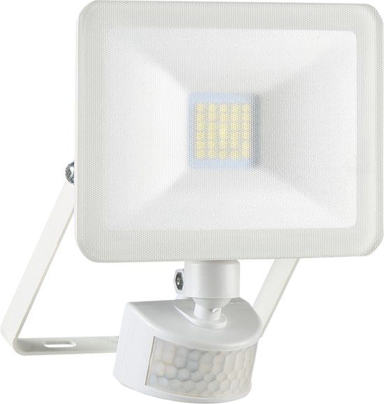 ELRO LF60 Design LED Outdoor Wall Light with Motion Sensor - 10W - 800LM - IP54 - White
