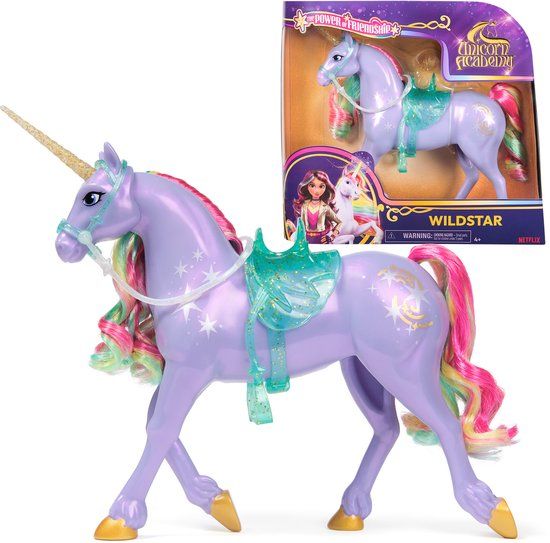 Unicorn Academy Eenhoorn Wildstar 28 cm met accesoires