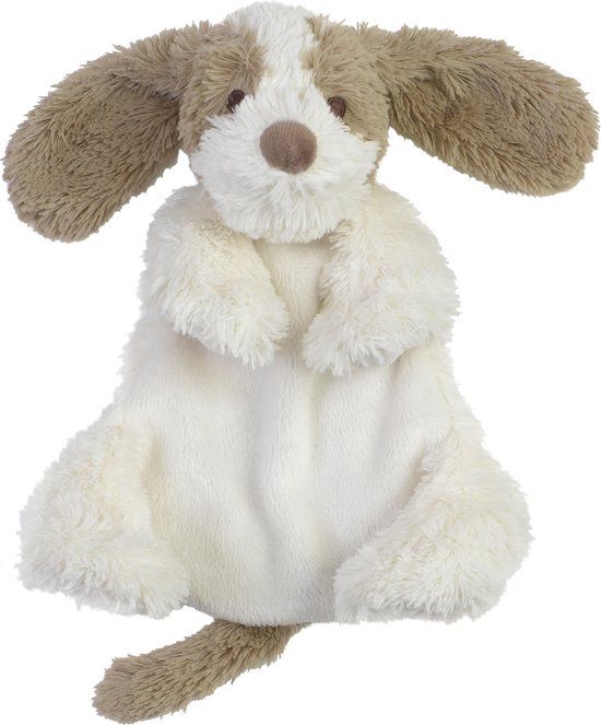 Happy Horse Hond David Knuffeldoekje - Wit/Beige - 22 cm