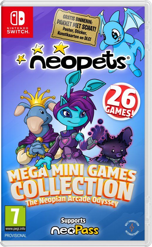Mindscape Neopets Mega Mini Games Collection Day One Edition - Nintendo Switch