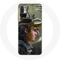 Maniacase Hoesje voor Xiaomi Redmi Note 10T 5G Loki Thor Ragnarok met Helm Fanart Seizoen 1