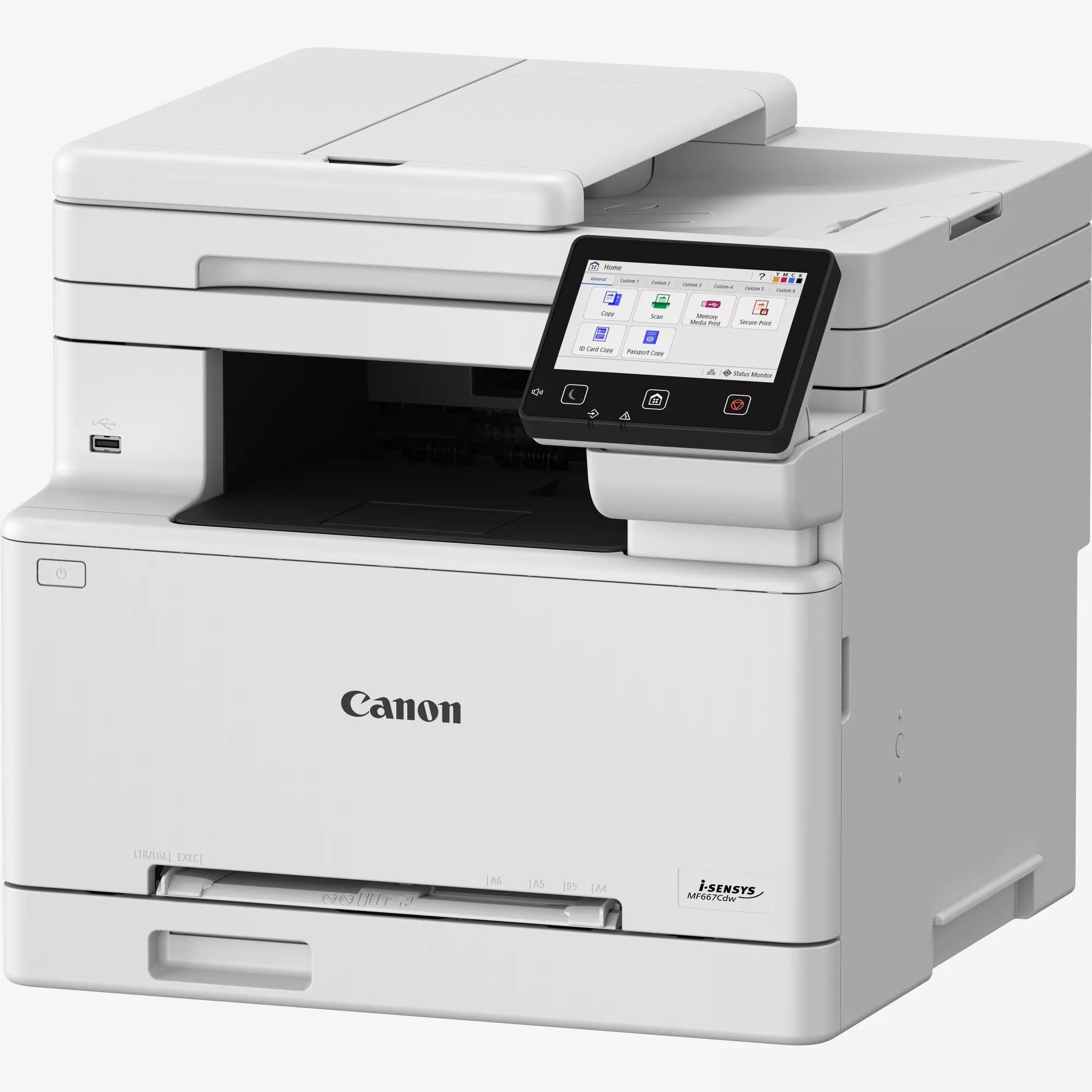 Canon i-SENSYS MF667Cdw Kleurenlaser All-in-One - Printen, kopiëren, scannen en faxen