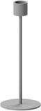 Merkloos Cooee Design Kandelaar - Kaarshouder Kaarsenstandaard - Sfeerverlichting Creëren - Handgemaakt Scandinavisch Design - 9 cm - Grijs