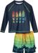 Playshoes kinderzwemset met UV-bescherming Surf 1/1 arm Marine