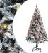 vidaXL Kunstkerstboom met 150 LED, Wit, 150 cm