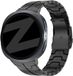 Bandz Stalen band 'Iron' - Hoogwaardig metalen bandje geschikt voor Samsung Galaxy Watch 9 (40/44mm) / Watch 8 (40/44mm) / 8 Classic (46mm) - Inclusief inkort set (zwart)