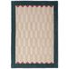 Flair Rugs laagpolig rechthoekige wollen vloerkleed 290x200 cm - blauw