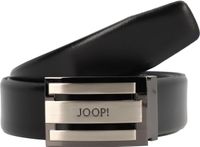 JOOP! Leren Riem Coll. Belt Adjustable 3,5 CM W90 Black Zwart