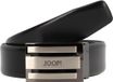 JOOP! Leren Riem Coll. Belt Adjustable 3,5 CM W90 Black Zwart