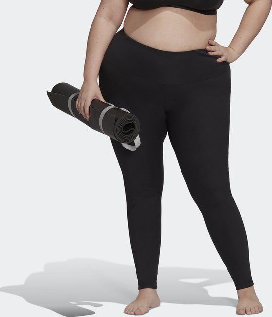adidas Performance Yoga Essentials High-Waisted Legging - Women - Black - XXL