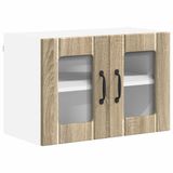 vidaXL Wandkast LUCCA Sonoma Eikenhout 60 x 31 x 40 cm