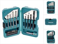 Makita D-40200 Boor/bit set 17-delig