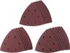 Einhell Set van 20 schuurpapier voor driehoekschuurmachine - 93mm - Korrel 60-120-180