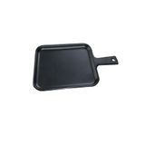 6 Asami Ware 6 stuks - dienblad, 32,4 x 19 x 1,4 cm, zwart, melamine