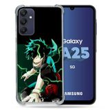 Cokitec Samsung Galaxy A25 5G Manga My Hero Academia Deku Versterkte hoes