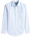 Tommy Hilfiger Heren Lange Mouwen Shirt XL Katoen Lichtblauw