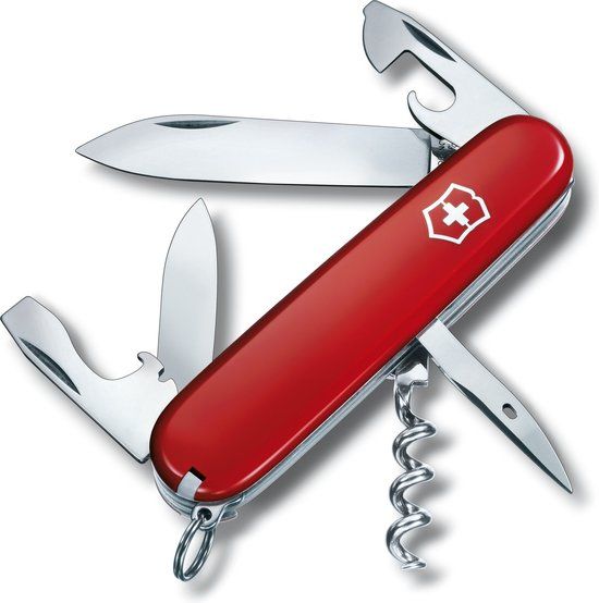 Victorinox Spartan Zwitsers Zakmes - 12 Functies - Rood