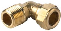 VSH Super Knel Messing knel knie x buitendraad 3/8 x12mm conisch