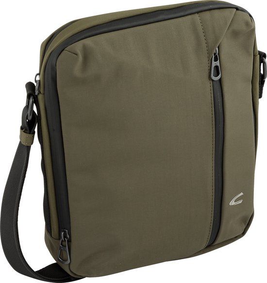 camel active Brooklyn Schoudertas - Kaki - Nylon - 22 cm