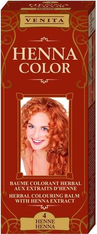 Henna Venita HENNA COLOR BALSEM Henna nr.4 Natuurlijke Haarverf
