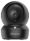 Merkloos Beveiligingscamera binnen - 360° PTZ - 2K - Nachtzicht - Zwart