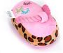 Nobleza Pantoufle avec corde pour chien - Rose