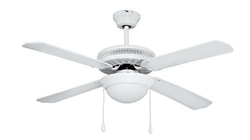 Orbegozo CP 25132 B Plafondventilator met licht, 132 cm, zwart