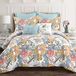 Lush Decor Reyna, Microfiber, Blauw & Geel, Koning