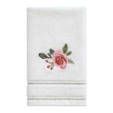 Avanti Linens - Vingertop handdoek, zachte en absorberende katoenen handdoek (Spring Garden Collection), 33 x 33 cm