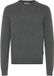 Casual Friday Trui Halfdan Heren XXL Donkergrijs Melange Katoen Ronde Hals Lange Mouw Effen Casual