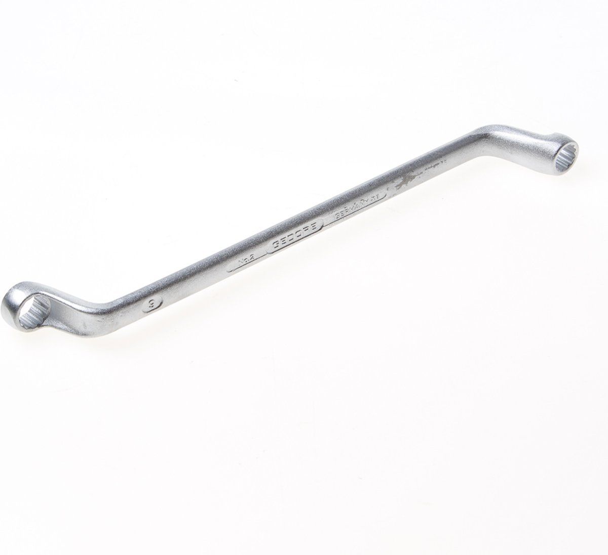 Gedore GEDO ringsl No. 2, le 180mm, klein 8mm, groot 9mm, twaalfkant, 75g